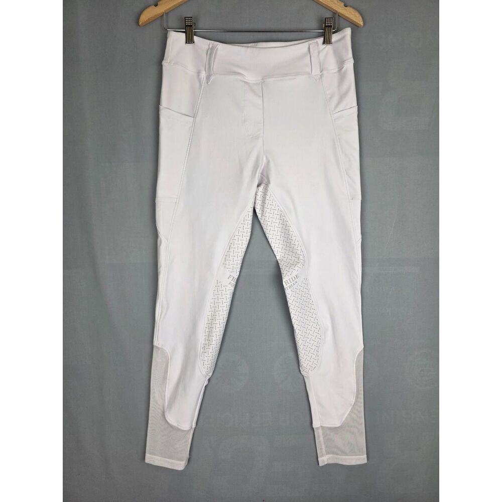 Free Ride Equestrian Lux Pull-on Riding Tights Large Full Seat Breeches